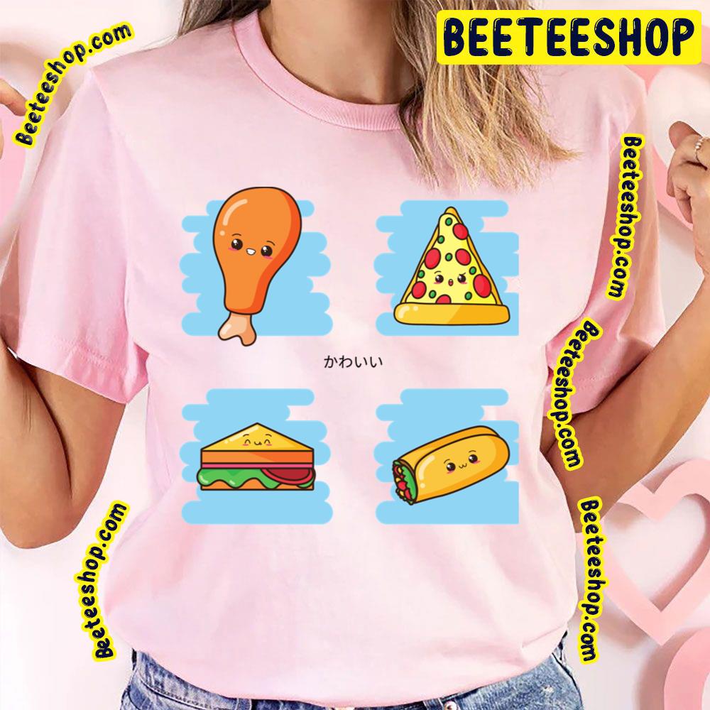 Food Menu Kawaii Artwork Trending Unisex T-Shirt Food Menu Kawaii Artwork Trending Unisex T-Shirt
