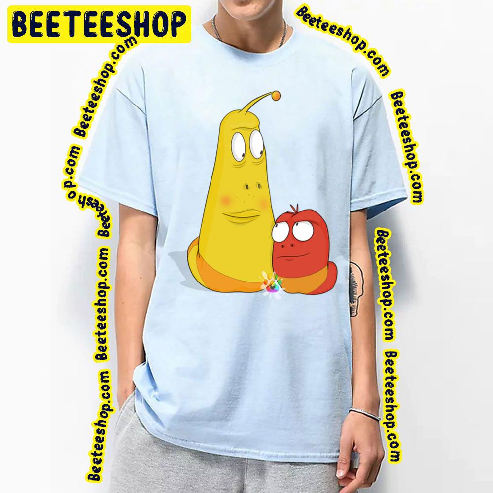 Fourlarp Red Yellow Larva Tuba Cartoon Trending Unisex T-Shirt Fourlarp Red Yellow Larva Tuba Cartoon Trending Unisex T-Shirt