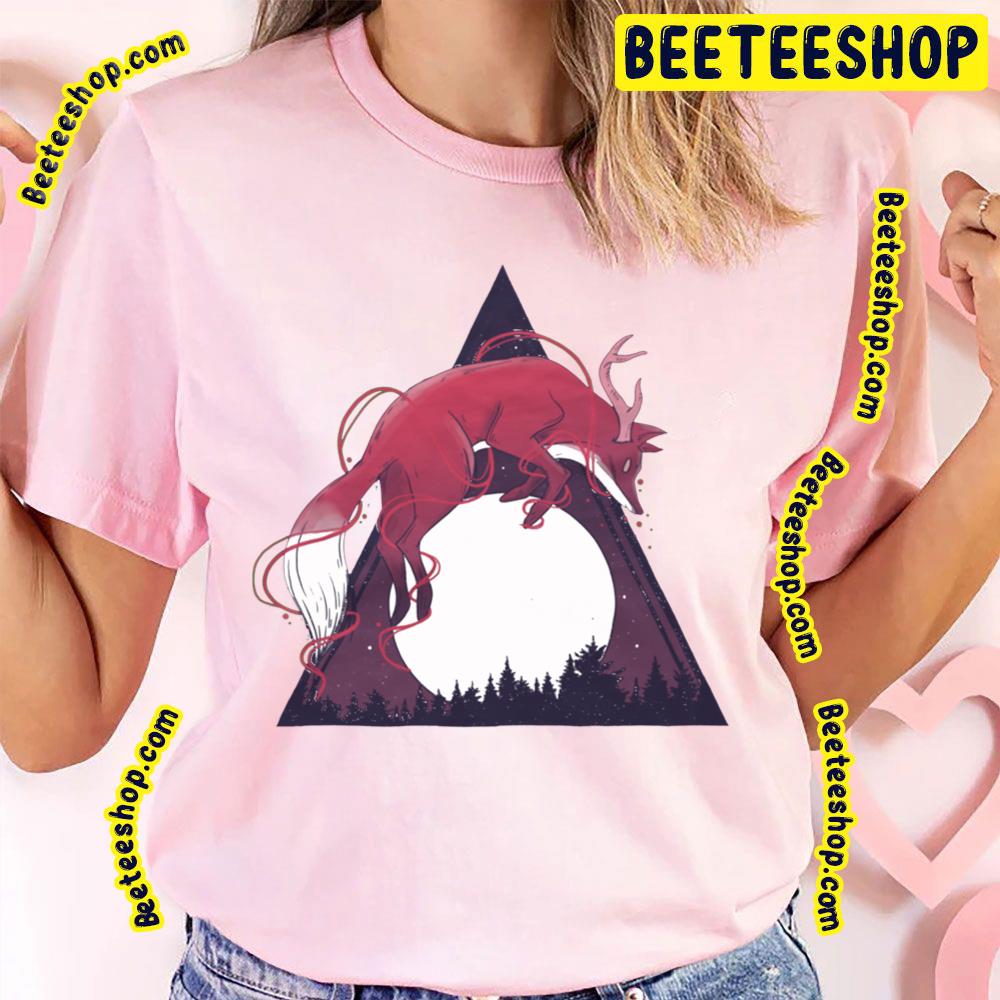 Fox' Over The Moon Trending Unisex T-Shirt Fox' Over The Moon Trending Unisex T-Shirt
