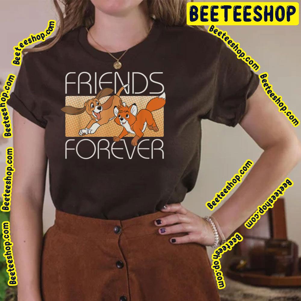 Friends Forever The Fox And The Hound Trending Unisex T-Shirt Friends Forever The Fox And The Hound Trending Unisex T-Shirt