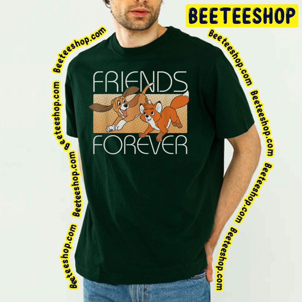 Friends Forever The Fox And The Hound Trending Unisex T-Shirt Friends Forever The Fox And The Hound Trending Unisex T-Shirt