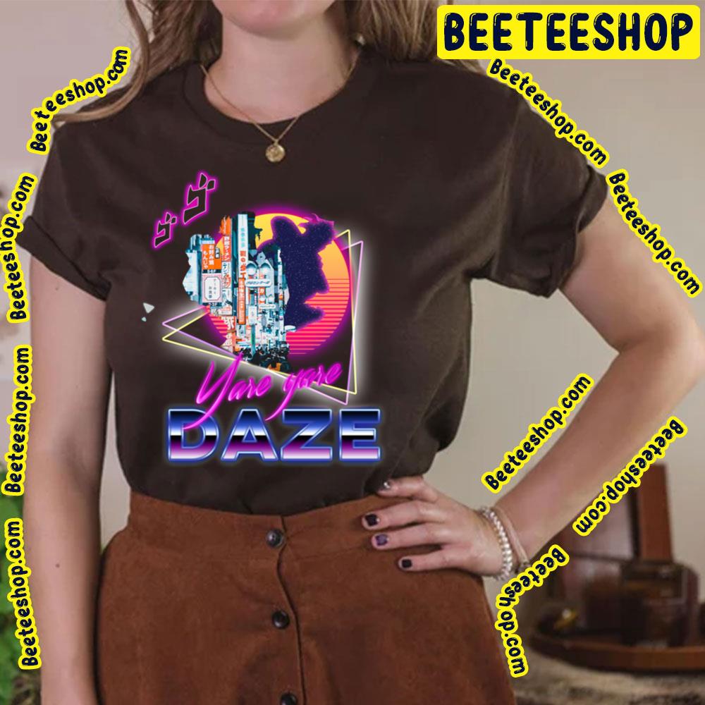 Funny Aesthetic Retro Vaporwave Synthwave Yare Yare Daze Trending Unisex T-Shirt Funny Aesthetic Retro Vaporwave Synthwave Yare Yare Daze Trending Unisex T-Shirt
