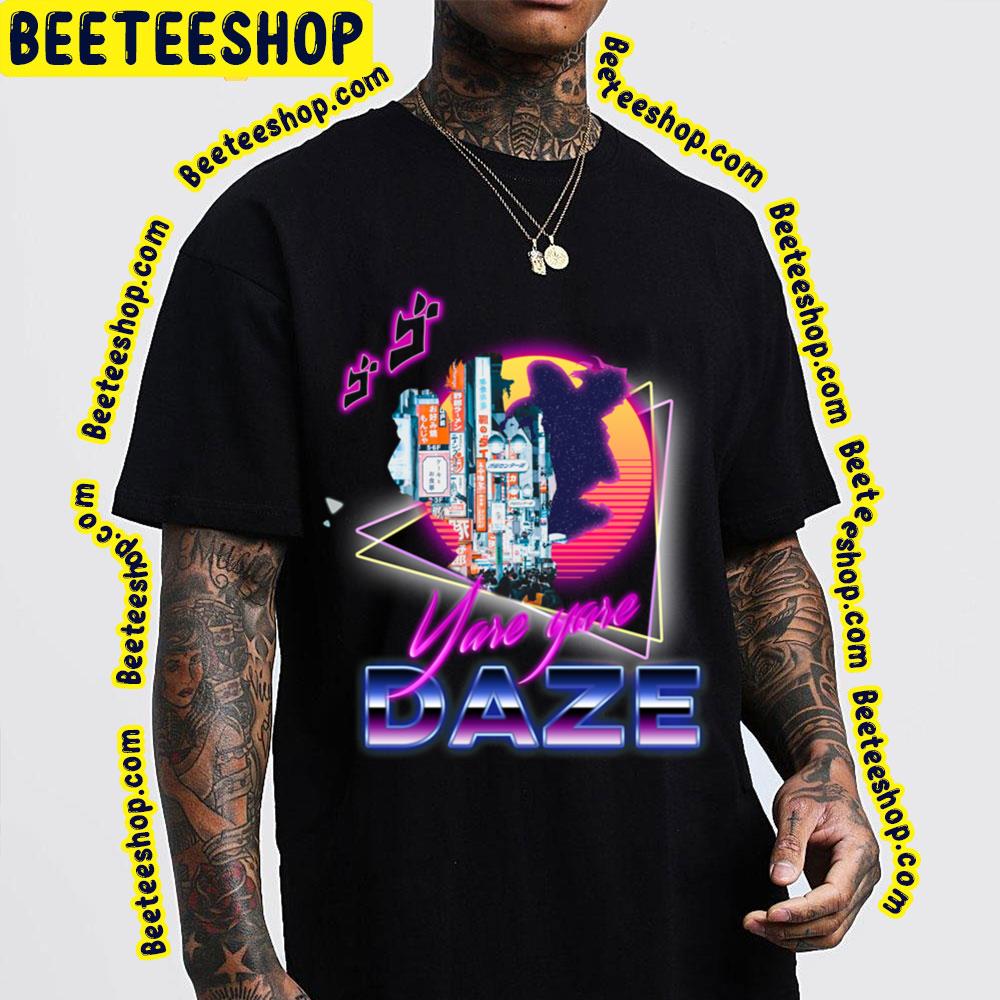 Funny Aesthetic Retro Vaporwave Synthwave Yare Yare Daze Trending Unisex T-Shirt Funny Aesthetic Retro Vaporwave Synthwave Yare Yare Daze Trending Unisex T-Shirt