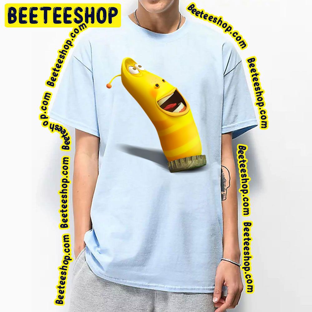 Funny Animation Caps Bottle Yellow Larva's Cute Trending Unisex T-Shirt Funny Animation Caps Bottle Yellow Larva's Cute Trending Unisex T-Shirt