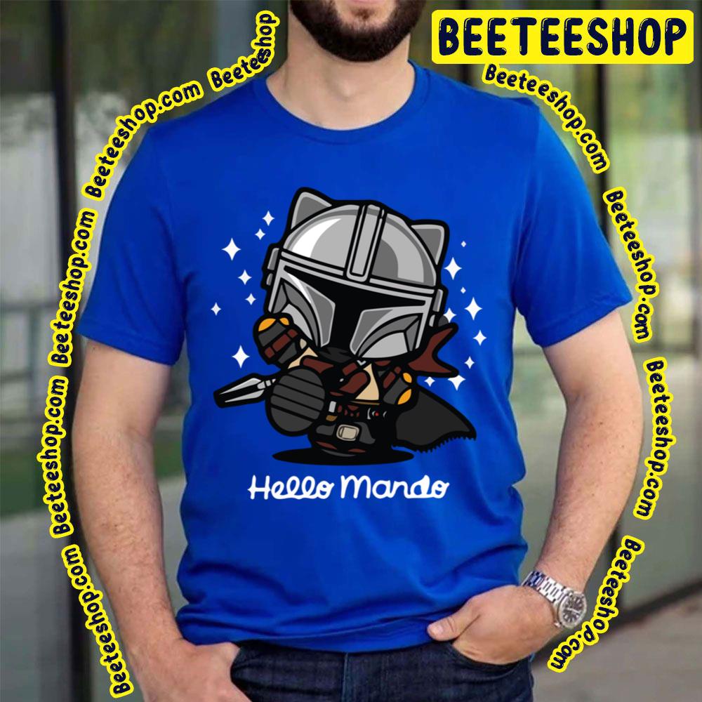 Funny Cute Layout Hello Mando Trending Unisex T-Shirt Funny Cute Layout Hello Mando Trending Unisex T-Shirt
