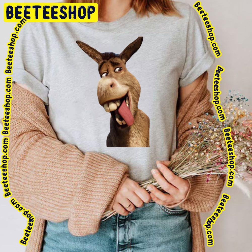 Funny Face Donkey From Shrek Trending Unisex T-Shirt Funny Face Donkey From Shrek Trending Unisex T-Shirt