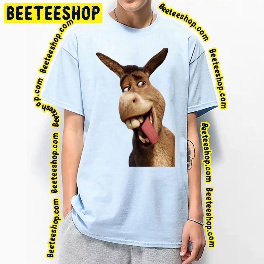 Funny Face Donkey From Shrek Trending Unisex T-Shirt Funny Face Donkey From Shrek Trending Unisex T-Shirt