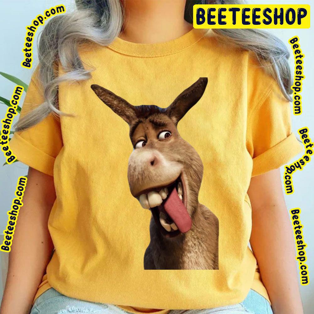 Funny Face Donkey From Shrek Trending Unisex T-Shirt Funny Face Donkey From Shrek Trending Unisex T-Shirt