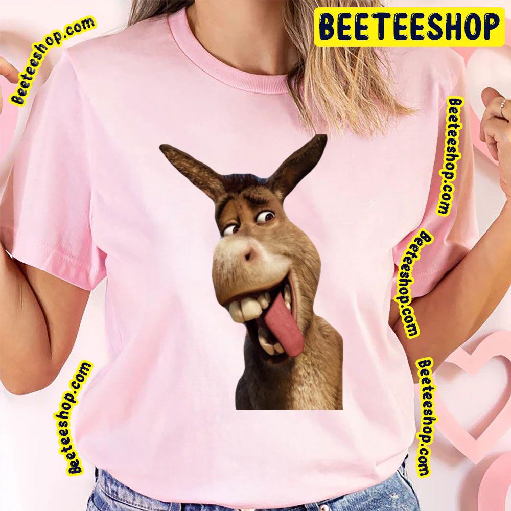 Funny Face Donkey From Shrek Trending Unisex T-Shirt Funny Face Donkey From Shrek Trending Unisex T-Shirt