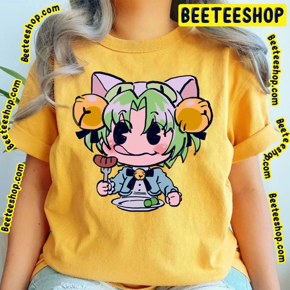 Funny Picture Of Dejiko Eating Sausage Di Gi Charat Trending Unisex T-Shirt Funny Picture Of Dejiko Eating Sausage Di Gi Charat Trending Unisex T-Shirt