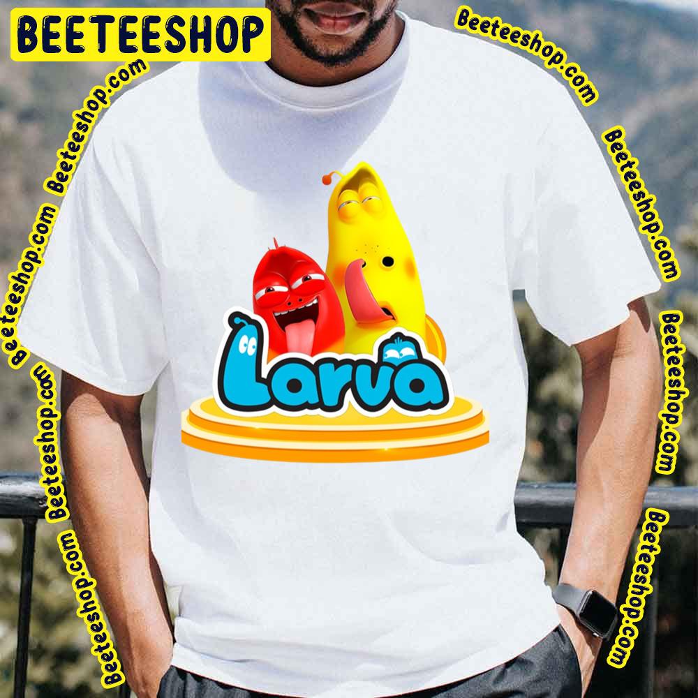 Funny Time Larva Cartoon Trending Unisex T-Shirt Funny Time Larva Cartoon Trending Unisex T-Shirt