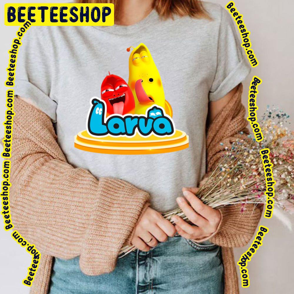 Funny Time Larva Cartoon Trending Unisex T-Shirt Funny Time Larva Cartoon Trending Unisex T-Shirt