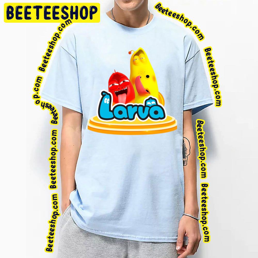 Funny Time Larva Cartoon Trending Unisex T-Shirt Funny Time Larva Cartoon Trending Unisex T-Shirt