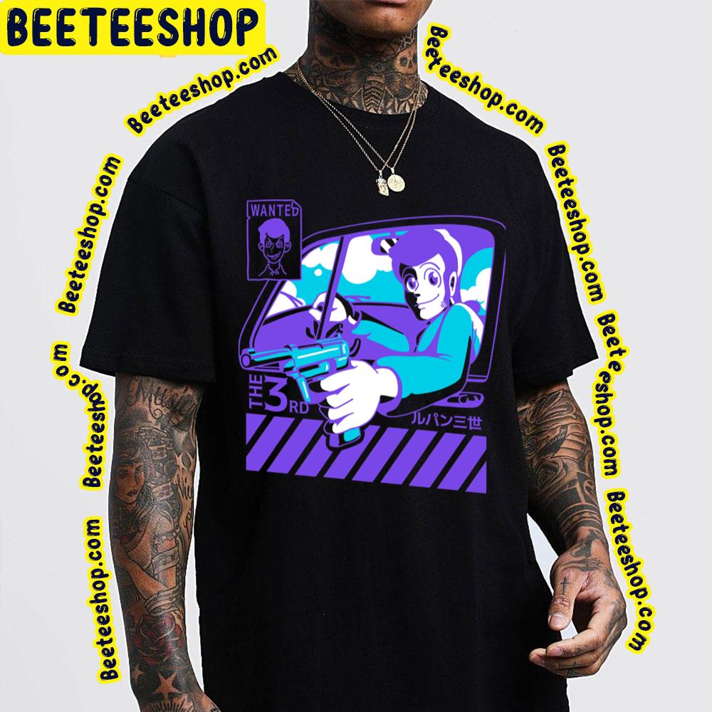 Gentleman Thief Daisuke Jigen Lupin Iii Purple Art Trending Unisex T-Shirt Gentleman Thief Daisuke Jigen Lupin Iii Purple Art Trending Unisex T-Shirt
