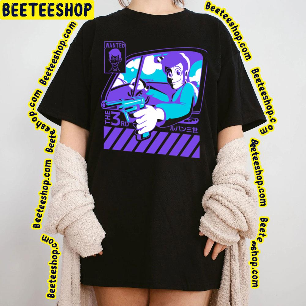 Gentleman Thief Daisuke Jigen Lupin Iii Purple Art Trending Unisex T-Shirt Gentleman Thief Daisuke Jigen Lupin Iii Purple Art Trending Unisex T-Shirt