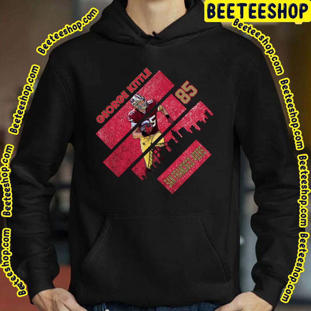 George Kittle 85 Black Red Football Trending Unisex T-Shirt George Kittle 85 Black Red Football Trending Unisex T-Shirt