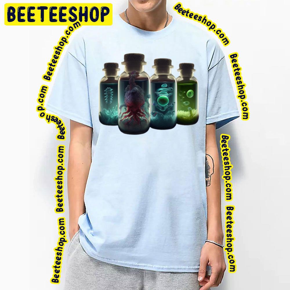 Ghost & Bacteria Hd Realistic Color Trending Unisex T-Shirt Ghost & Bacteria Hd Realistic Color Trending Unisex T-Shirt