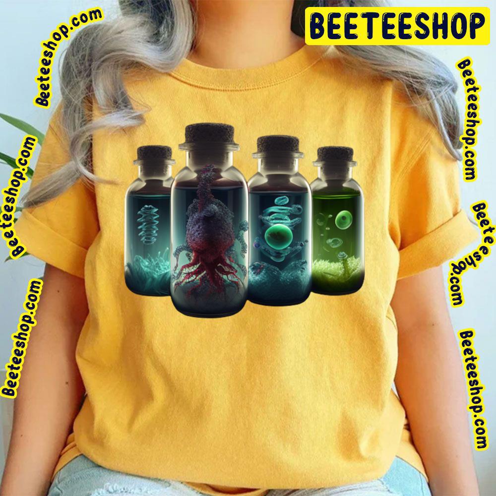 Ghost & Bacteria Hd Realistic Color Trending Unisex T-Shirt Ghost & Bacteria Hd Realistic Color Trending Unisex T-Shirt