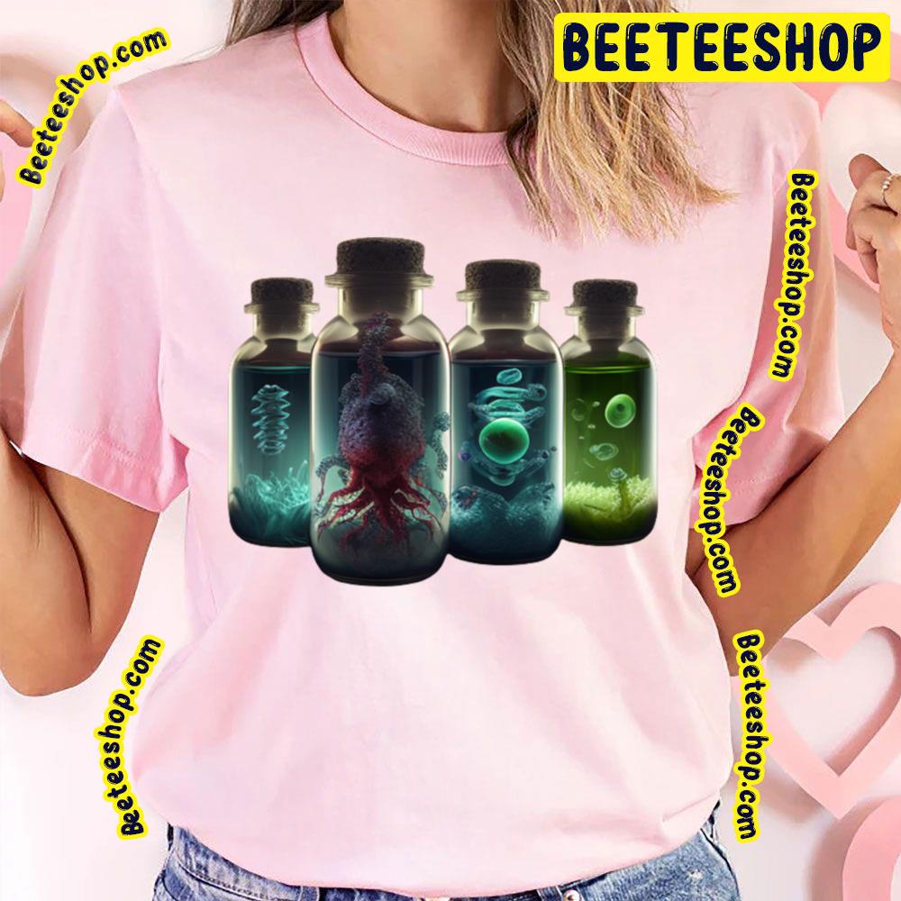 Ghost & Bacteria Hd Realistic Color Trending Unisex T-Shirt Ghost & Bacteria Hd Realistic Color Trending Unisex T-Shirt