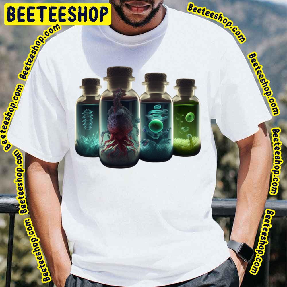 Ghost & Bacteria Hd Realistic Color Trending Unisex T-Shirt Ghost & Bacteria Hd Realistic Color Trending Unisex T-Shirt