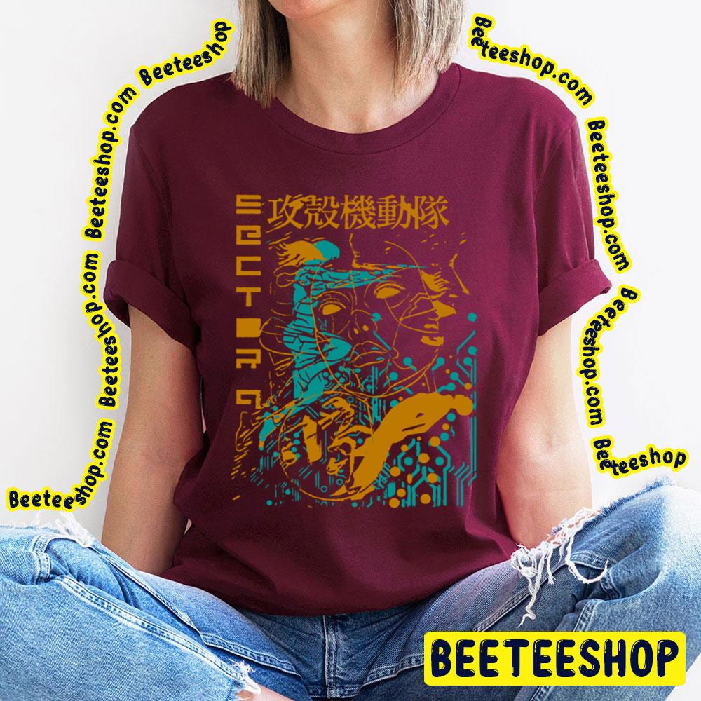 Ghost In The Shell Retro Vintage Trending Unisex T-Shirt Ghost In The Shell Retro Vintage Trending Unisex T-Shirt