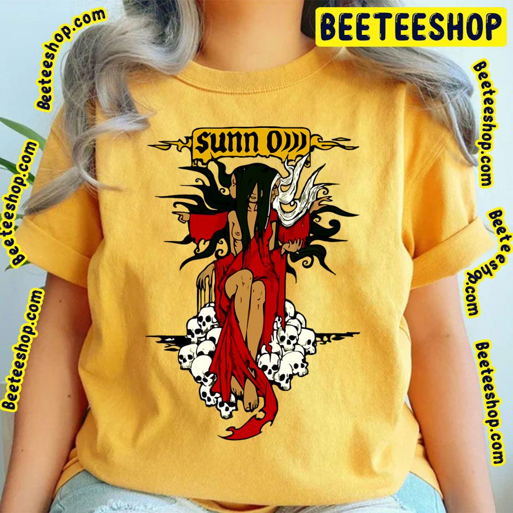 Girl On Skulls Sunn O Trending Unisex T-Shirt Girl On Skulls Sunn O Trending Unisex T-Shirt
