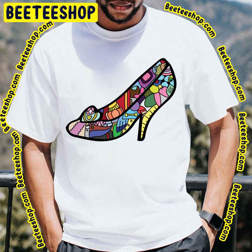 Glass Shoes Of Cinderella Trending Unisex T-Shirt Glass Shoes Of Cinderella Trending Unisex T-Shirt