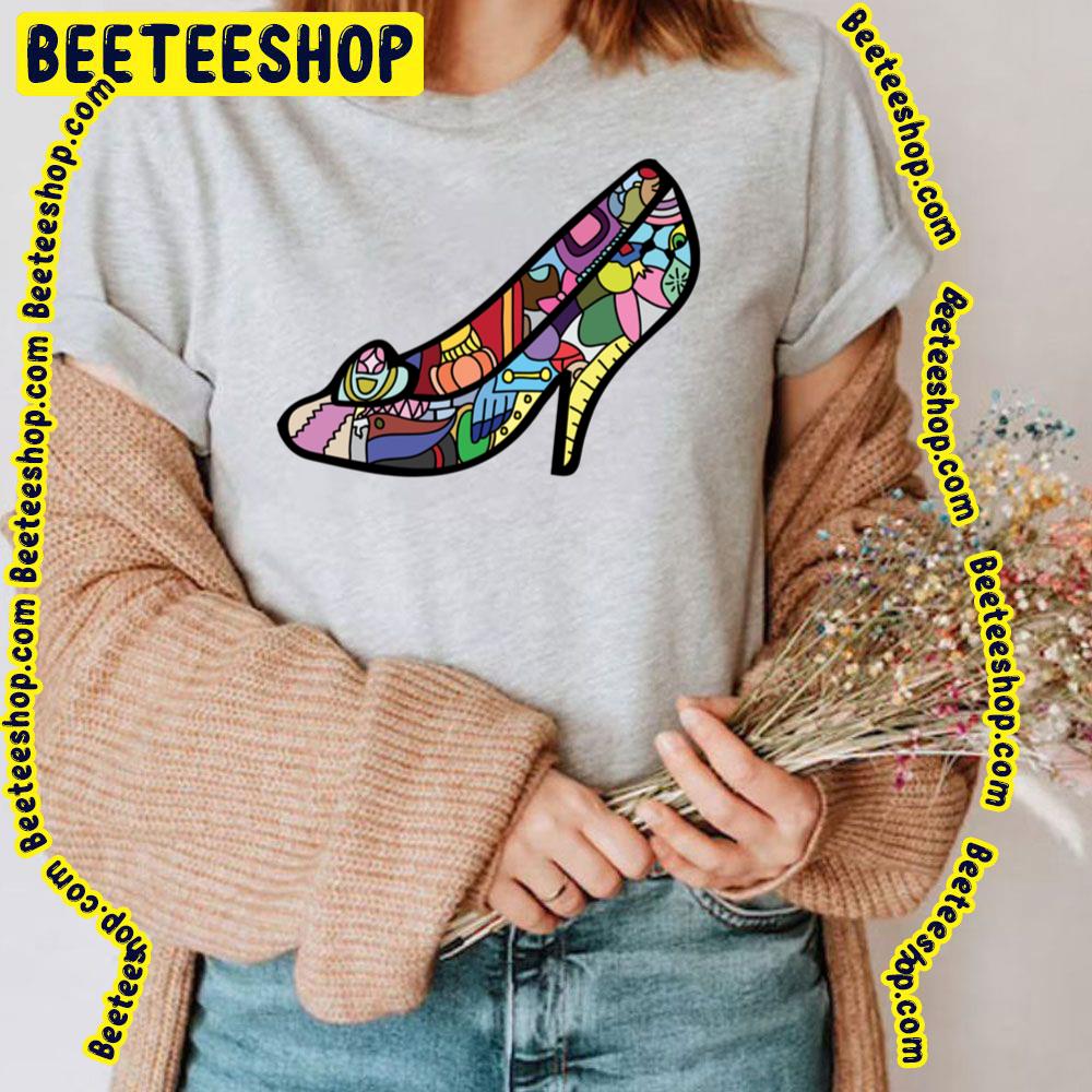 Glass Shoes Of Cinderella Trending Unisex T-Shirt Glass Shoes Of Cinderella Trending Unisex T-Shirt