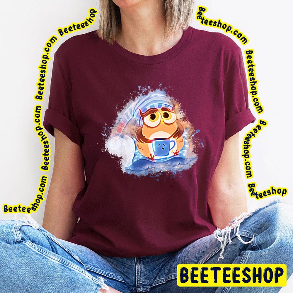 Glowing Art Coffee Owl Trending Unisex T-Shirt Glowing Art Coffee Owl Trending Unisex T-Shirt