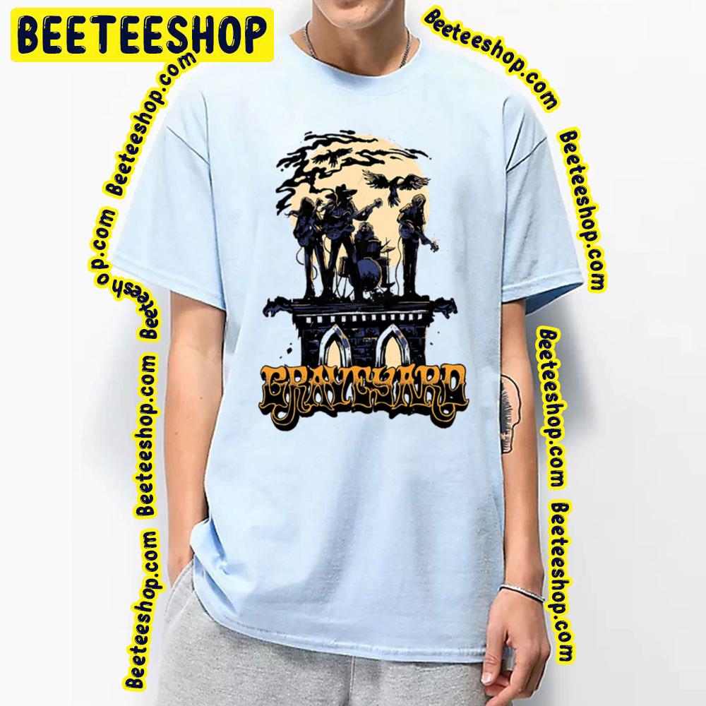 Graveyard Vintage Art Trending Unisex T-Shirt Graveyard Vintage Art Trending Unisex T-Shirt