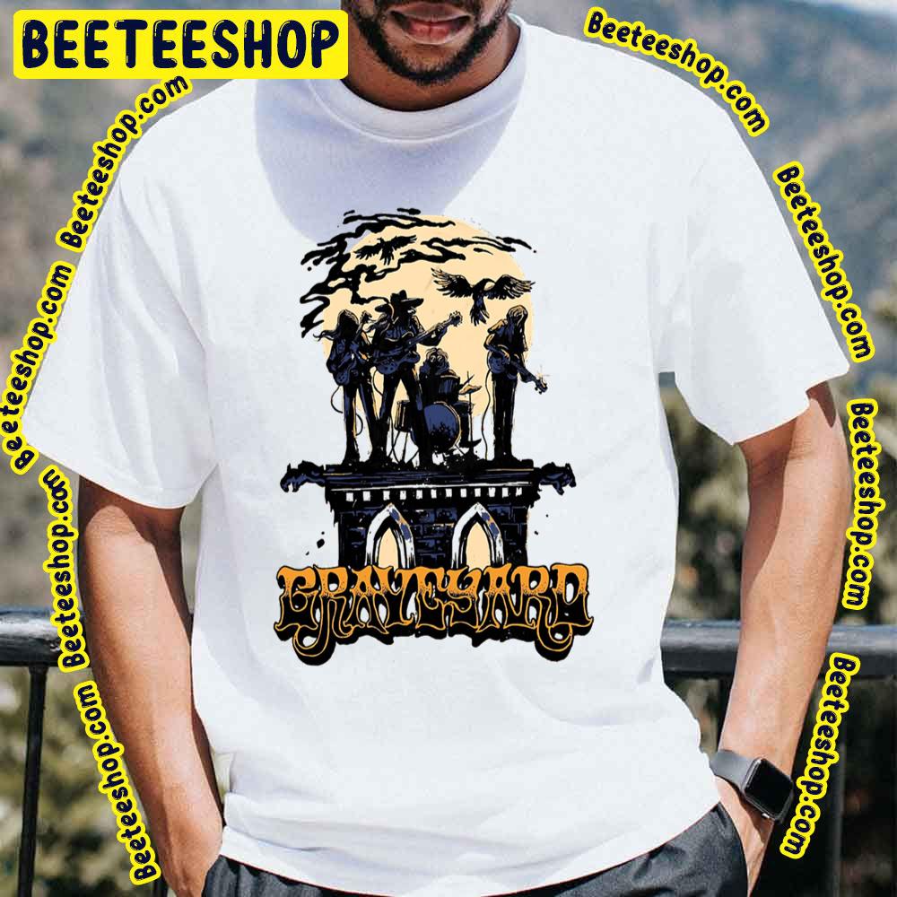 Graveyard Vintage Art Trending Unisex T-Shirt Graveyard Vintage Art Trending Unisex T-Shirt