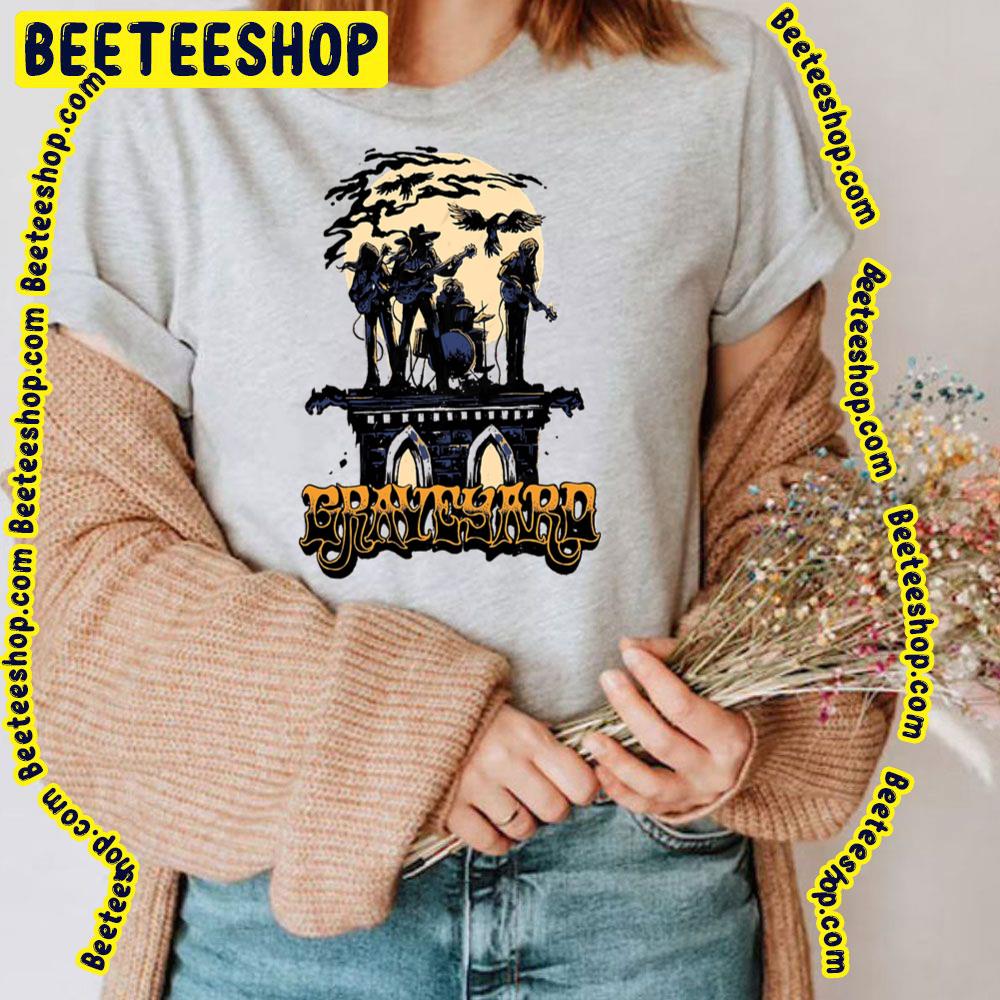 Graveyard Vintage Art Trending Unisex T-Shirt Graveyard Vintage Art Trending Unisex T-Shirt