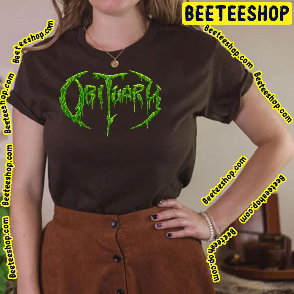 Green Art Obituary Trending Unisex T-Shirt Green Art Obituary Trending Unisex T-Shirt