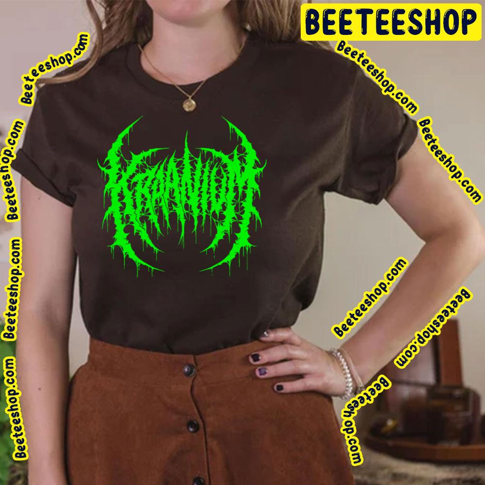 Green Kraanium Logo Death Metal Trending Unisex T-Shirt Green Kraanium Logo Death Metal Trending Unisex T-Shirt