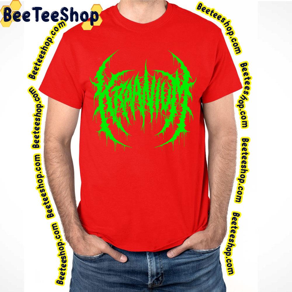 Green Kraanium Logo Death Metal Trending Unisex T-Shirt Green Kraanium Logo Death Metal Trending Unisex T-Shirt