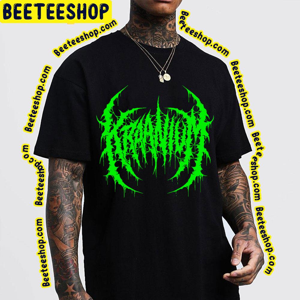 Green Kraanium Logo Death Metal Trending Unisex T-Shirt Green Kraanium Logo Death Metal Trending Unisex T-Shirt