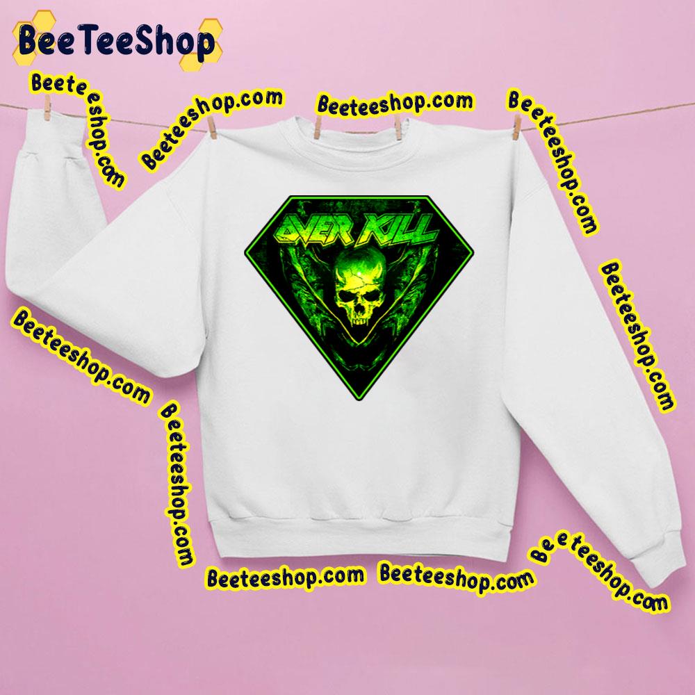 Green Skull Over Kill Trending Unisex Sweatshirt Green Skull Over Kill Trending Unisex Sweatshirt