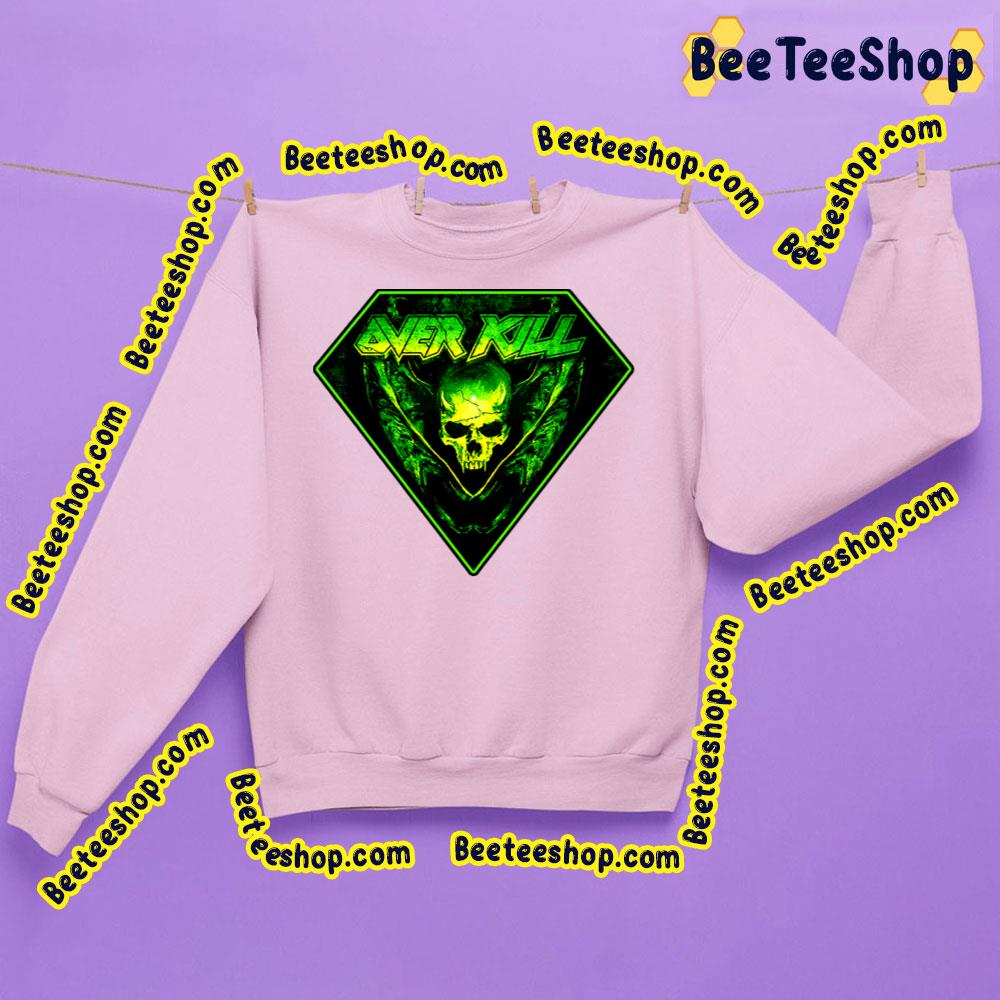 Green Skull Over Kill Trending Unisex Sweatshirt Green Skull Over Kill Trending Unisex Sweatshirt