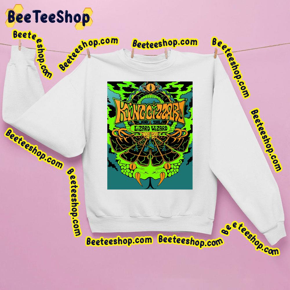 Green Snake King Gizzard And The Lizard Wizard Trending Unisex Sweatshirt Green Snake King Gizzard And The Lizard Wizard Trending Unisex Sweatshirt