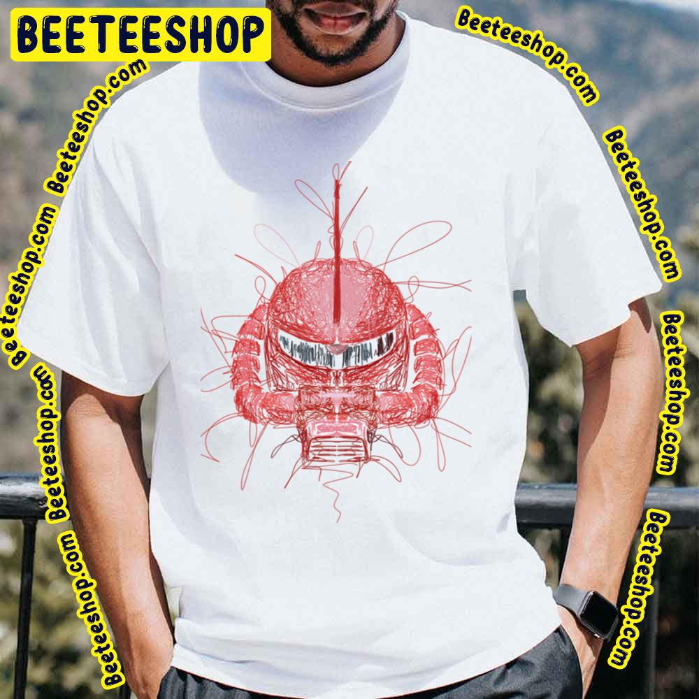 Gundam Zaku Ii Head Red Mobile Suit Gundam The Origin Advent Of The Red Comet Trending Unisex T-Shirt Gundam Zaku Ii Head Red Mobile Suit Gundam The Origin Advent Of The Red Comet Trending Unisex T-Shirt