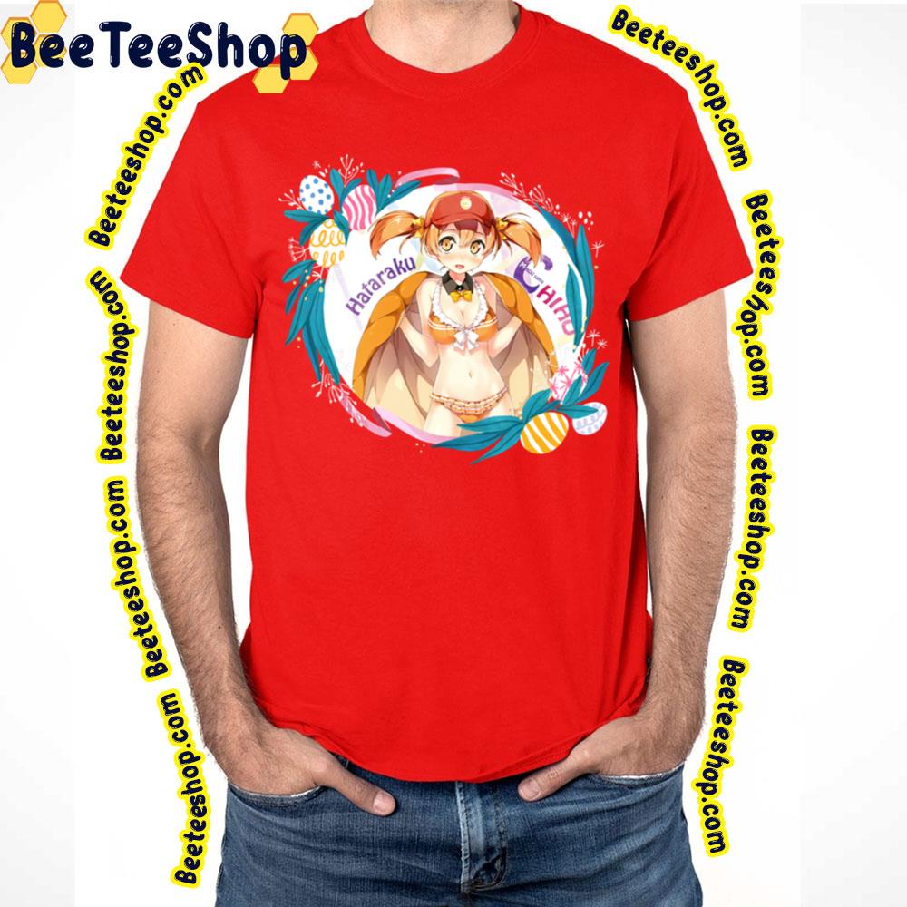 Hataraku Floral Circle Cut Frame The Devil Is A Part-Timer! Trending Unisex T-Shirt Hataraku Floral Circle Cut Frame The Devil Is A Part-Timer! Trending Unisex T-Shirt