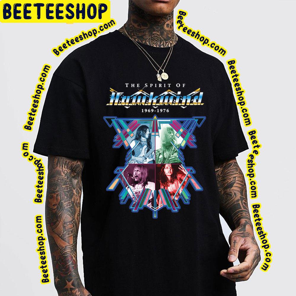 Hawkwind The Spirit 1969 1976 Trending Unisex T-Shirt Hawkwind The Spirit 1969 1976 Trending Unisex T-Shirt