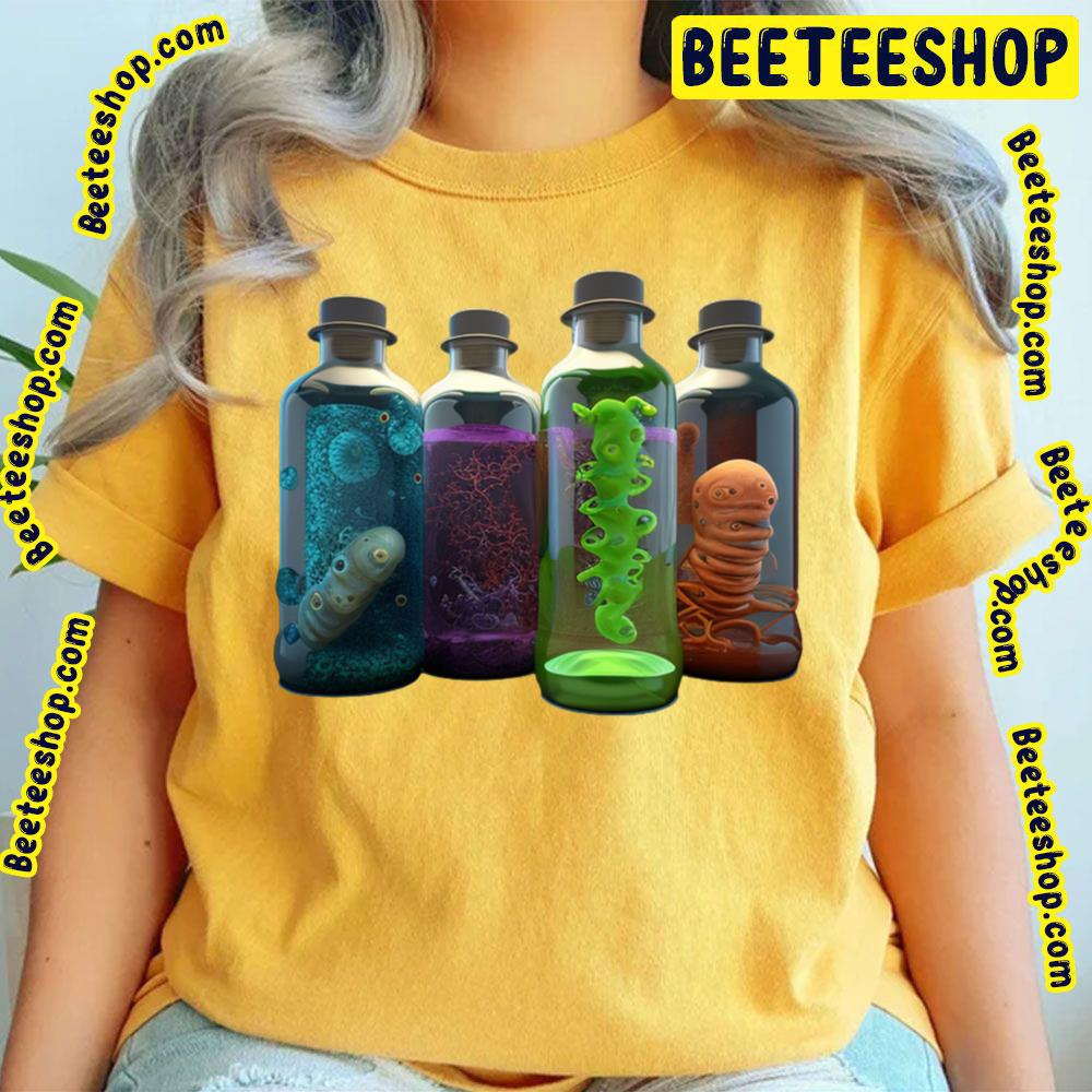 Hd Realistic Colorful Ghost & Bacteria ?t Trending Unisex T-Shirt Hd Realistic Colorful Ghost & Bacteria ?t Trending Unisex T-Shirt