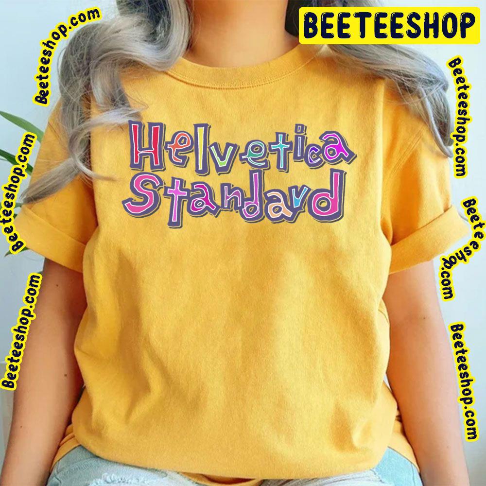 Helvetica Standard Nichijou Trending Unisex T-Shirt Helvetica Standard Nichijou Trending Unisex T-Shirt