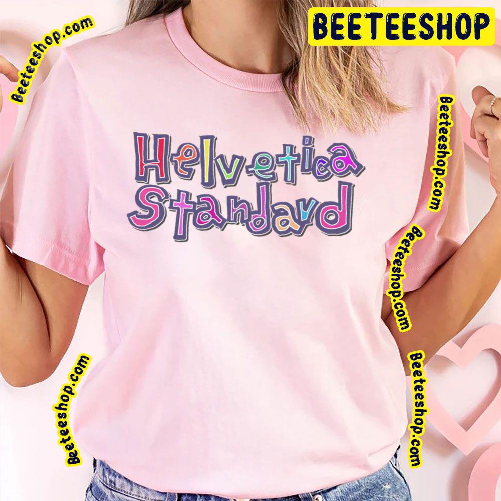 Helvetica Standard Nichijou Trending Unisex T-Shirt Helvetica Standard Nichijou Trending Unisex T-Shirt