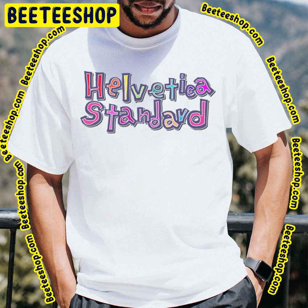 Helvetica Standard Nichijou Trending Unisex T-Shirt Helvetica Standard Nichijou Trending Unisex T-Shirt