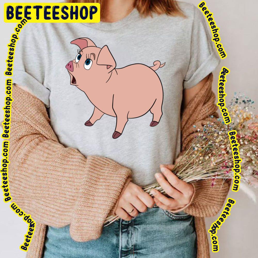 Hen Wen Psychic Pig From The Black Cauldron Trending Unisex T-Shirt Hen Wen Psychic Pig From The Black Cauldron Trending Unisex T-Shirt