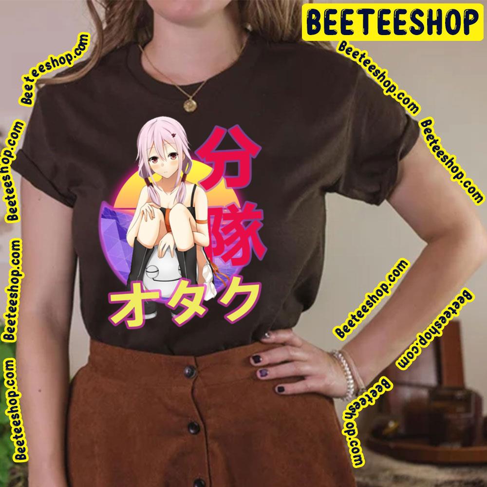 Inori Yuzuriha Guilty Crown Giruti Kuraun Retro Sunset Trending Unisex T-Shirt Inori Yuzuriha Guilty Crown Giruti Kuraun Retro Sunset Trending Unisex T-Shirt