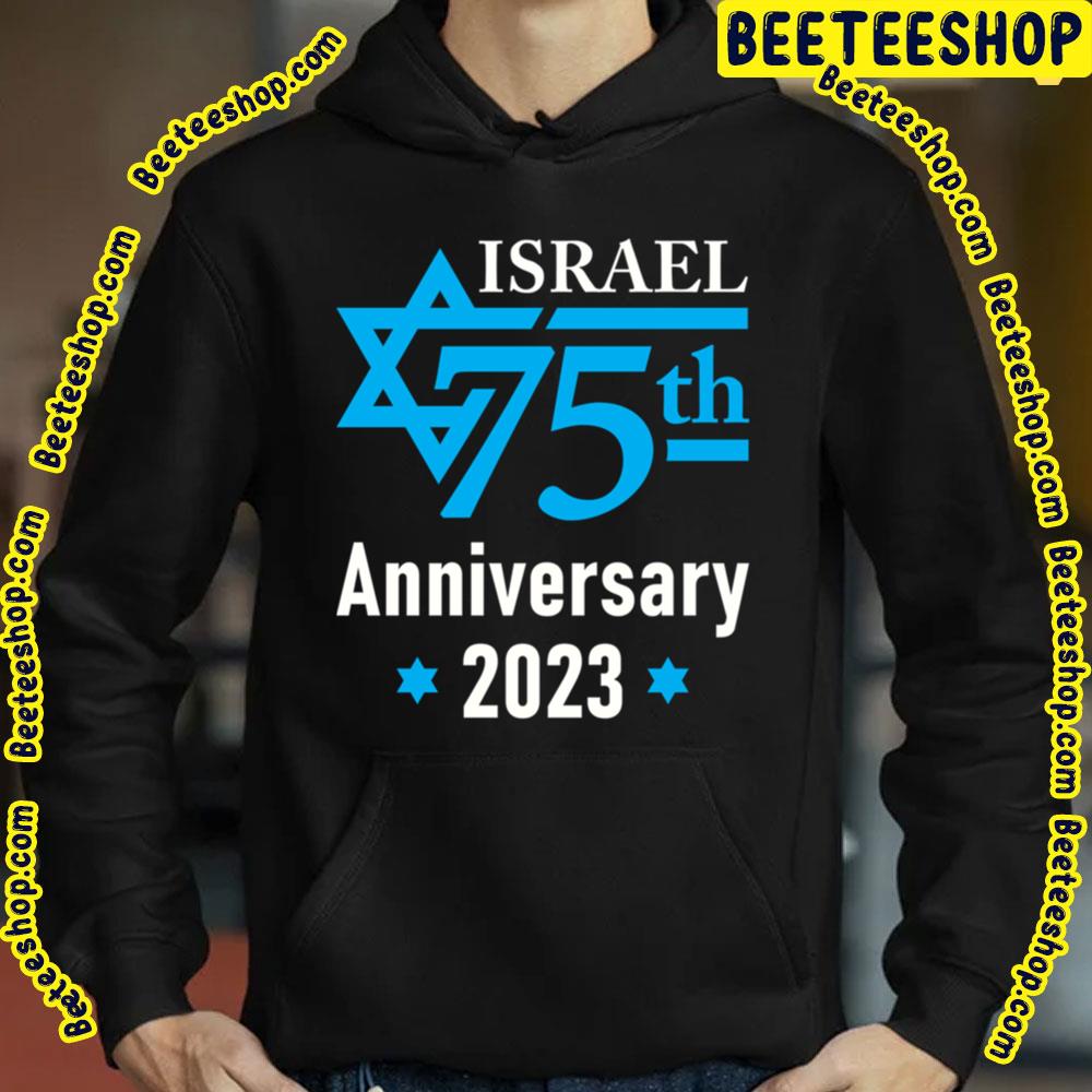 Israel 75th Anniversary 2023 Trending Unisex T-Shirt Israel 75th Anniversary 2023 Trending Unisex T-Shirt