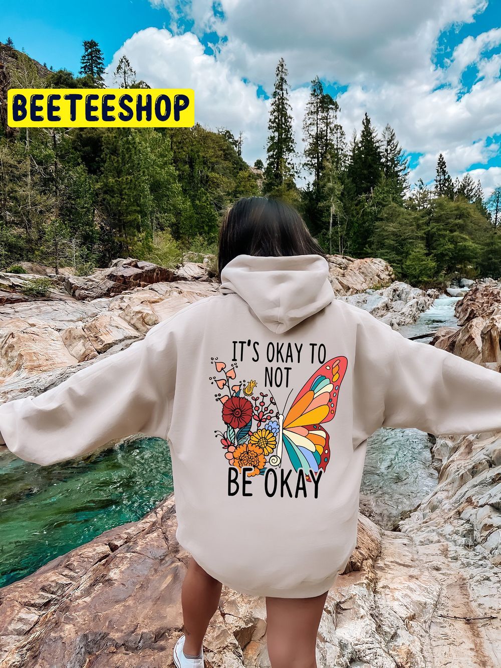 It's Okay To Be Not Okay Trending Unisex Hoodie It's Okay To Be Not Okay Trending Unisex Hoodie